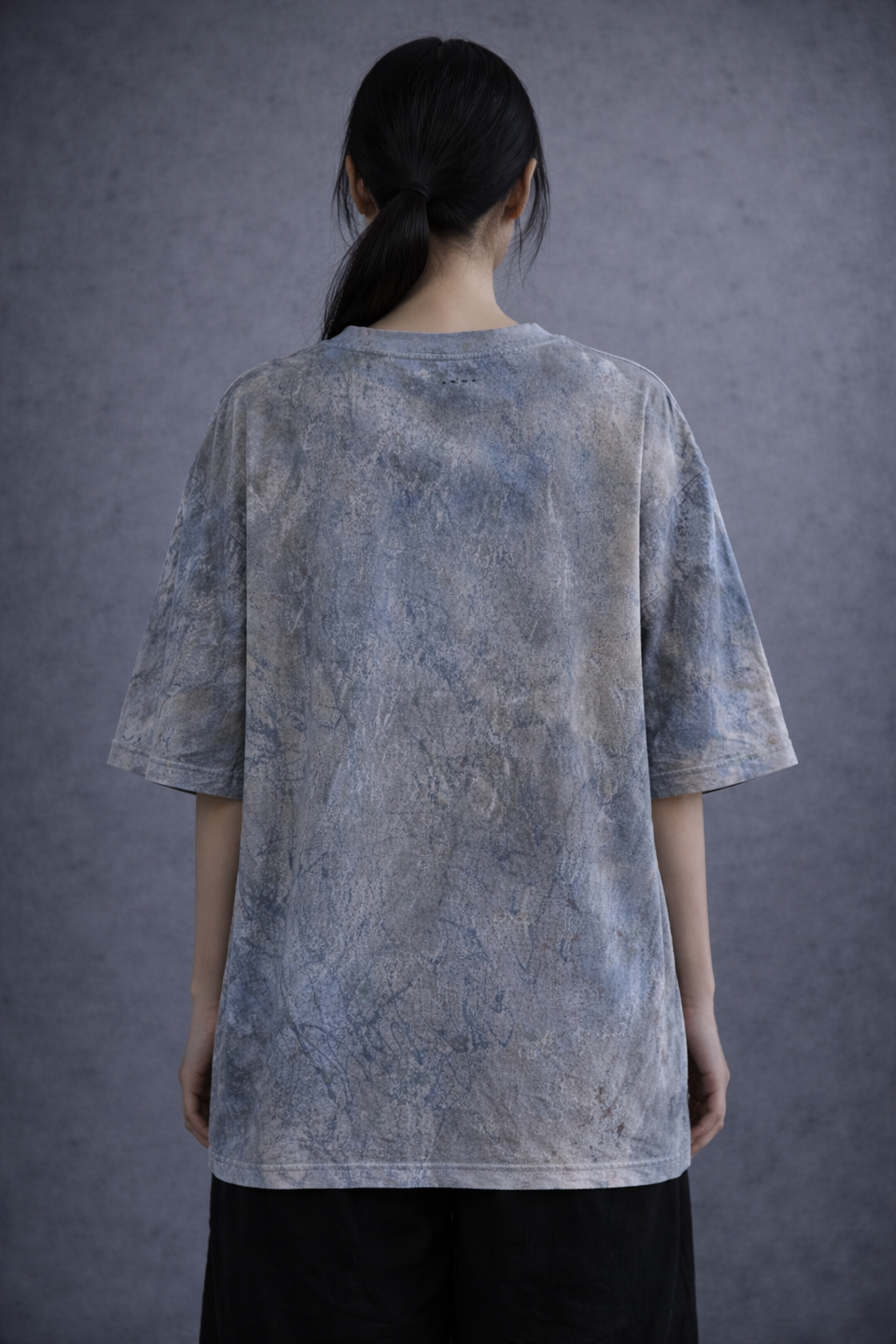 SENSUI Low Echo 03 – Hand Dyed Oversized T-shirt (L)