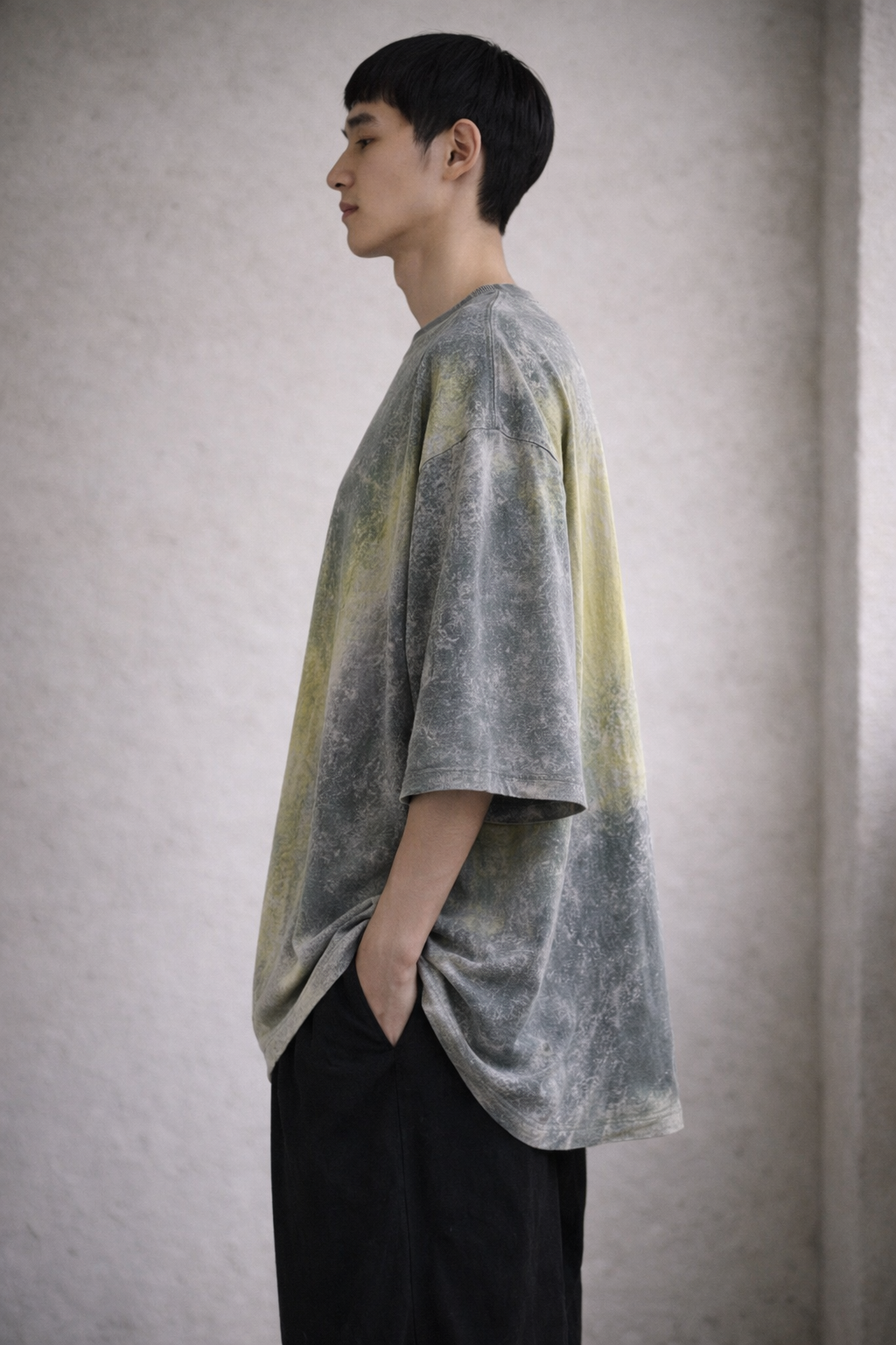 SENSUI Low Echo 11 – Hand Dyed Oversized T-shirt (XXL)