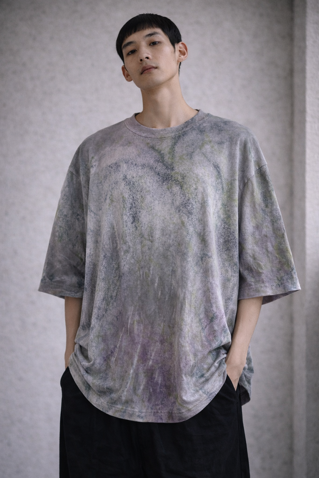 SENSUI Low Echo 09 – Hand Dyed Oversized T-shirt (XXL)
