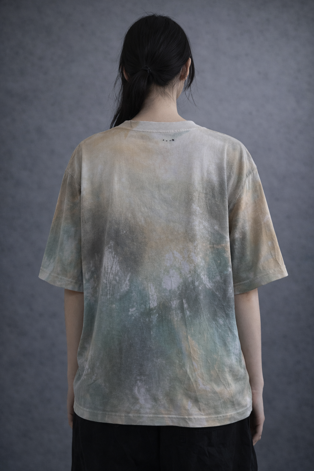 SENSUI Low Echo 01 – Hand Dyed Oversized T-shirt (L)