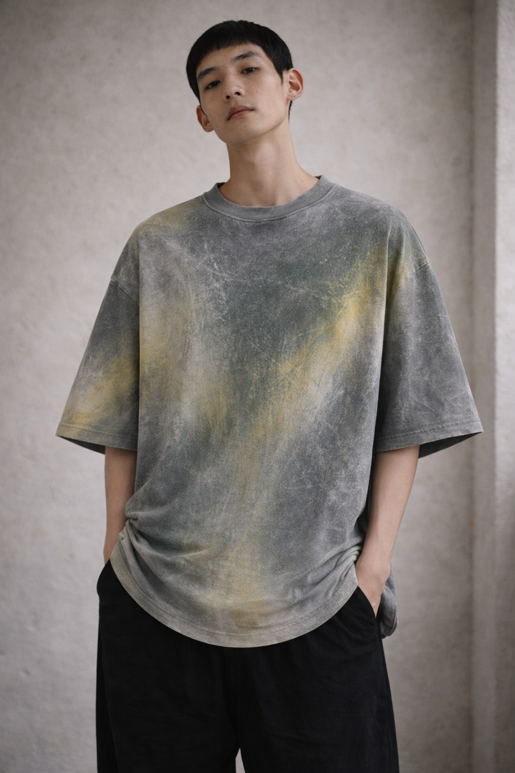 SENSUI Low Echo 11 – Hand Dyed Oversized T-shirt (XXL)