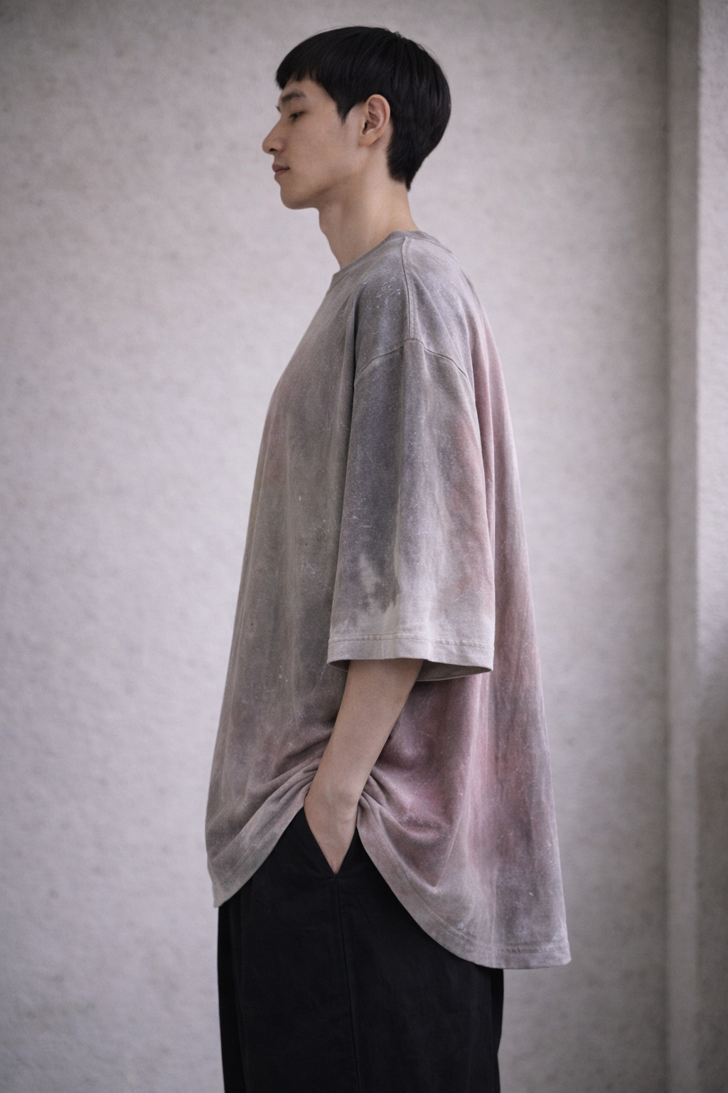 SENSUI Low Echo 06 – Hand Dyed Oversized T-shirt (XXL)