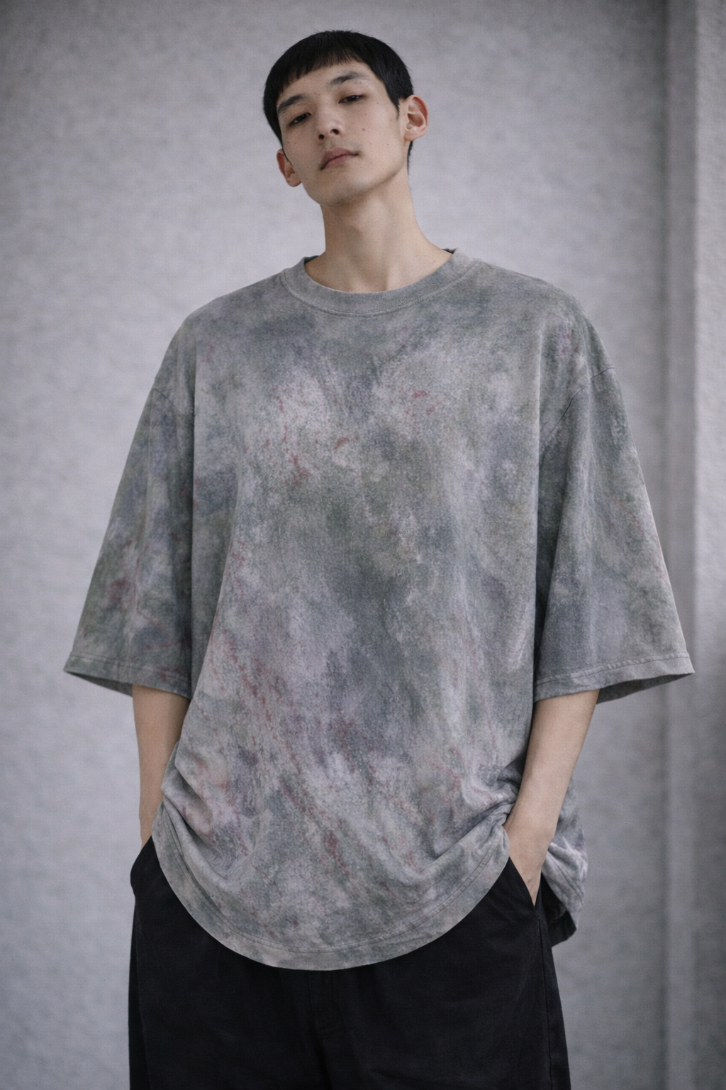 SENSUI Low Echo 08 – Hand Dyed Oversized T-shirt (XXL)