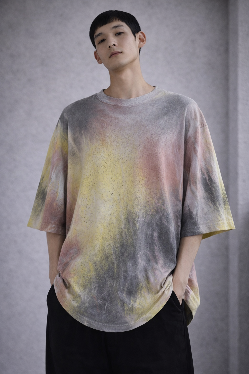 SENSUI Low Echo 07 – Hand Dyed Oversized T-shirt (XXL)